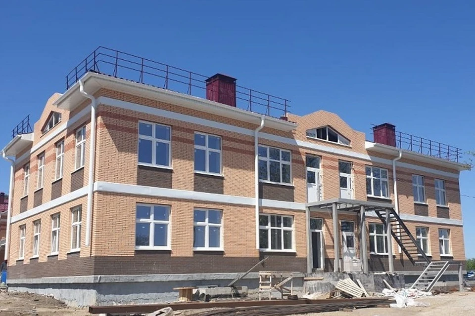 Завершается возведение детского сада на 160 мест на Ставрополье0