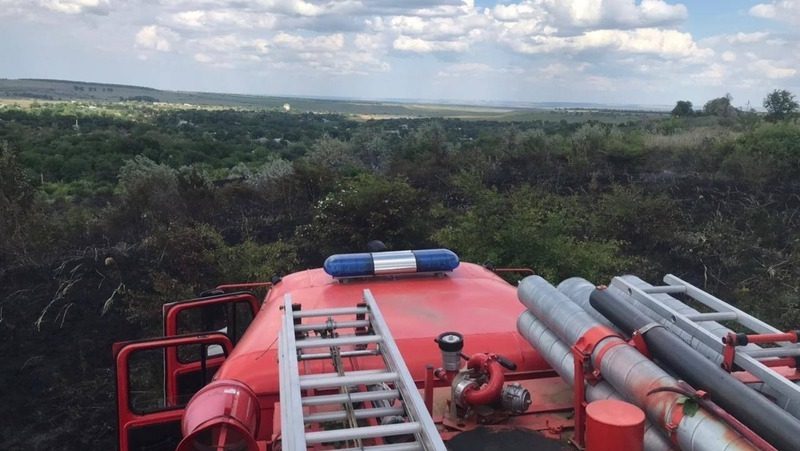 Чрезвычайный класс пожарной опасности объявили на юго-востоке Ставрополья