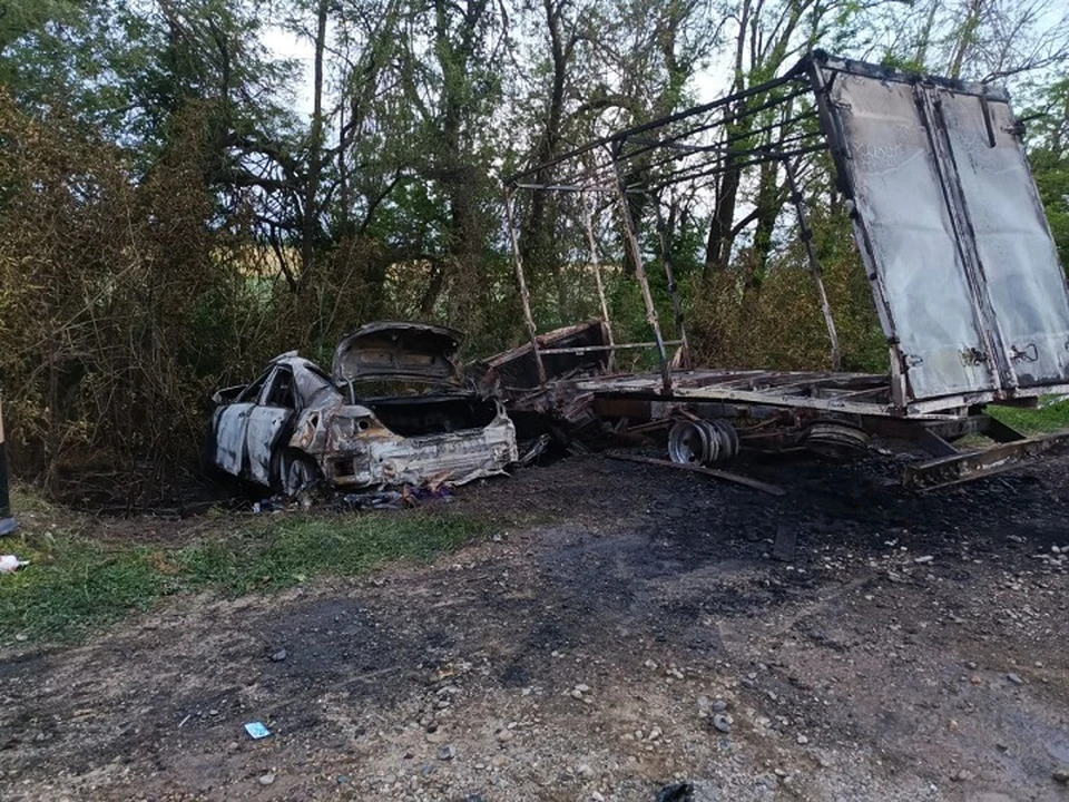ГАЗель и Camry сгорели дотла: В страшной аварии на Ставрополье погиб водитель, еще четверо в больнице0