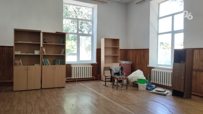 Масштабное обновление завершат в школе-интернате Петровского округа к сентябрю