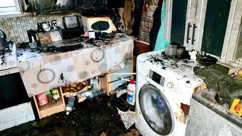 Микроволновка загорелась в доме в Минераловодском округе