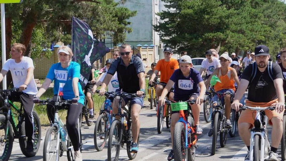 На Ставрополье состоялся патриотический велопробег0