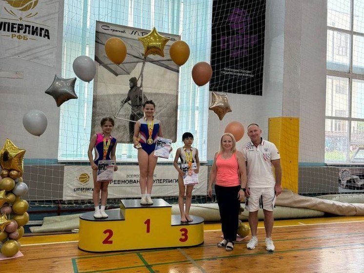 Невинномысцы взяли «золото» на Всероссийских соревнованиях по прыжкам на батуте
