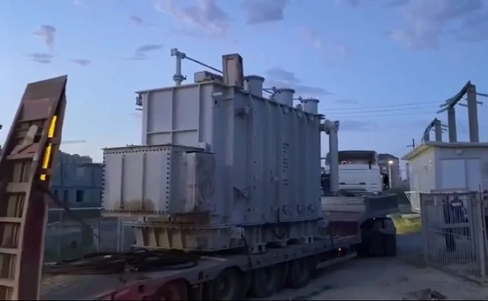 «Россети Северный Кавказ» доставили новый трансформатор для подстанции поселка Редукторный0