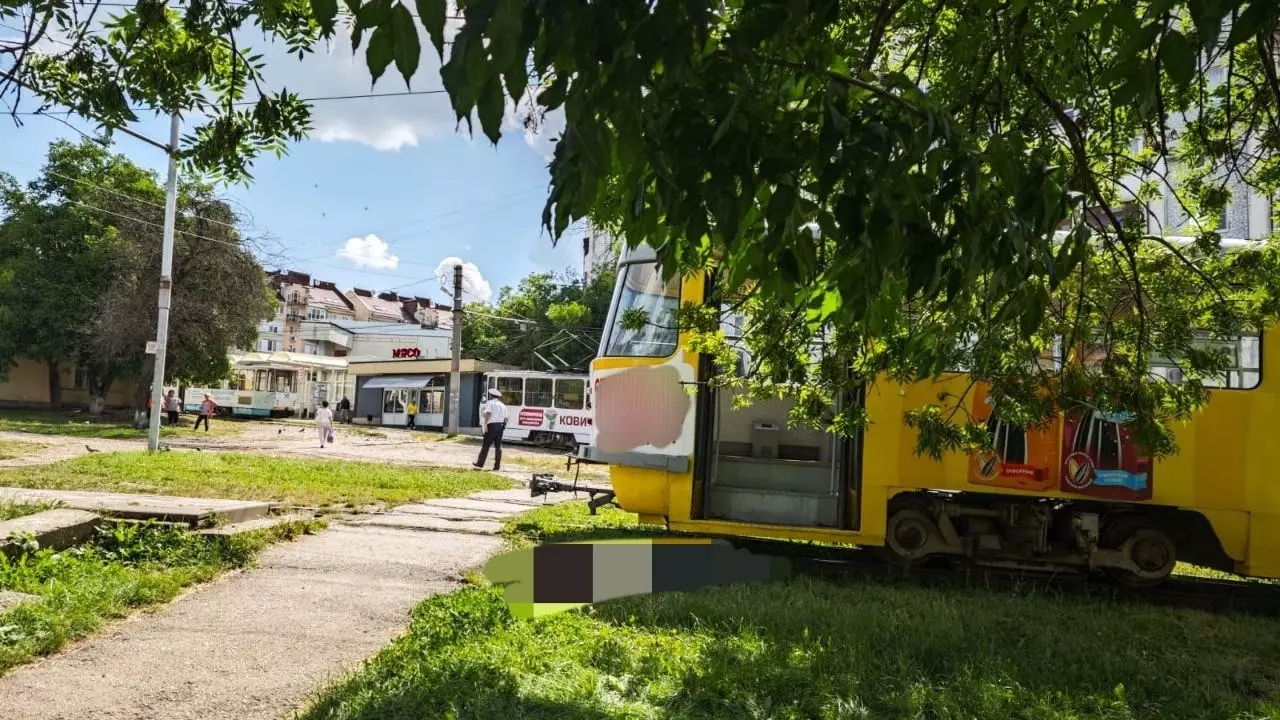 Трамвай насмерть переехал мужчину в Пятигорске0