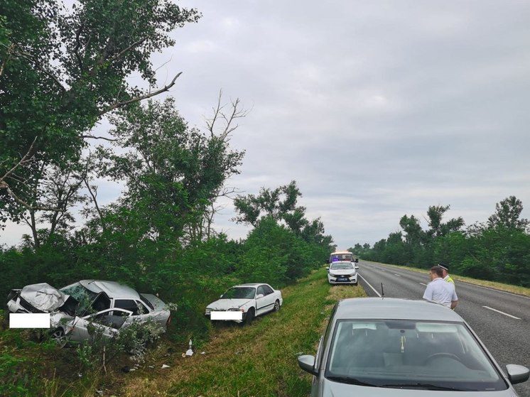 Водитель без прав устроил ДТП с 4 пострадавшими на трассе «Сенгилеевское – Новотроицкая»