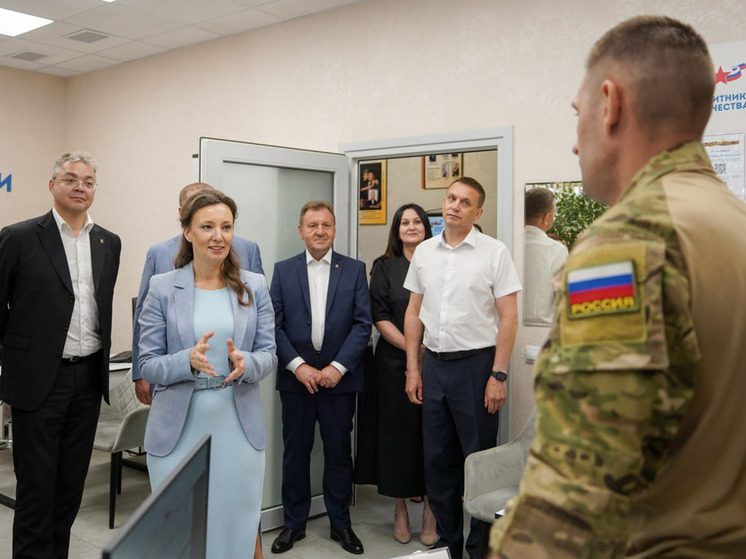 Зампред Госдумы Анна Кузнецова встретилась с ветеранами спецоперации Ставрополья