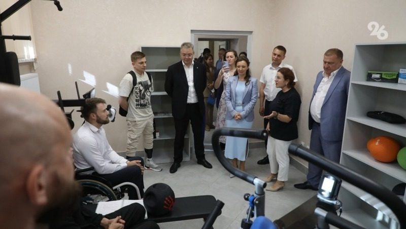Занятия лечебной физкультуры проводят для участников СВО на Ставрополье