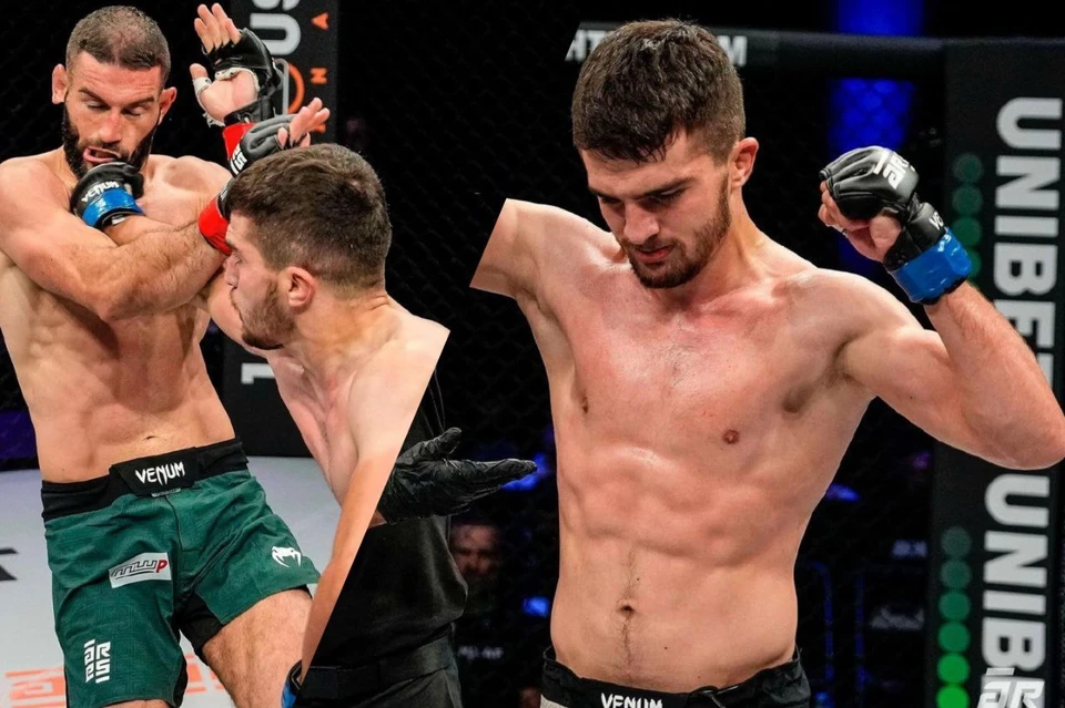 Боец MMA из Северной Осетии Сослан Гаглоев одержал четвертую победу в ARES FC0