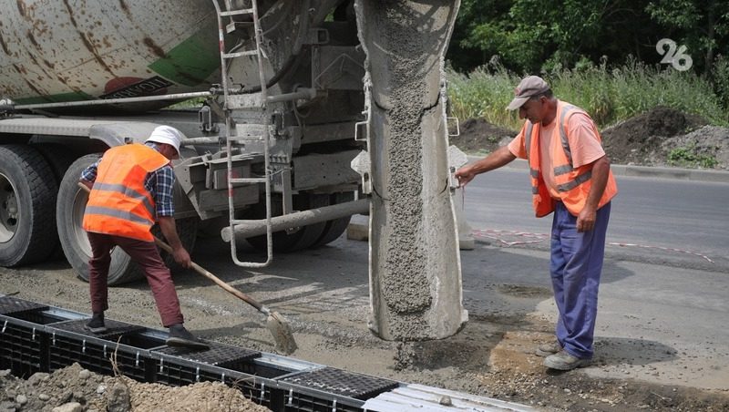 Новую пешеходную дорожку сделали в посёлке Новоалександровского округа