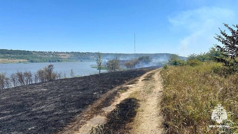 Открытое горение ликвидировали в хуторе под Ставрополем