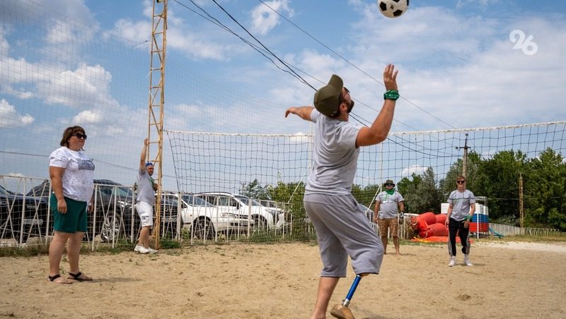 Спортивный праздник для людей с ОВЗ прошёл в Ставрополе