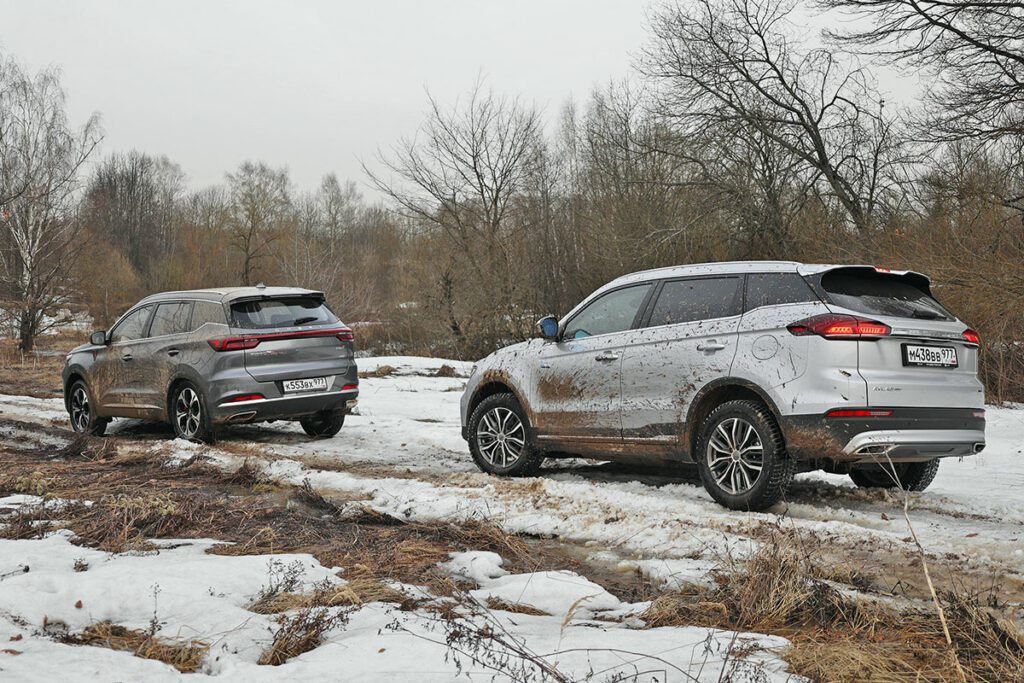 Сравнили Chery Tiggo 7 Pro Max и Geely Atlas Pro: результат удивил