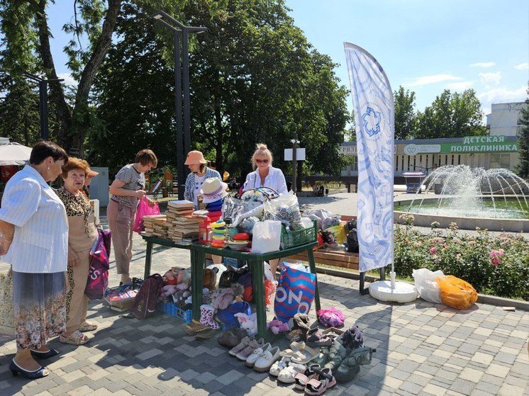 В Пятигорске провели выездную акцию по сбору вторсырья