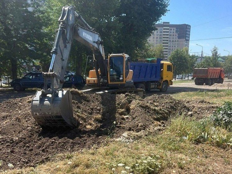 В Ставрополе строят две новые парковки по ул. Доваторцев