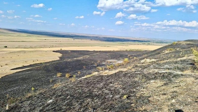 Производственное помещение сгорело в Кисловодске