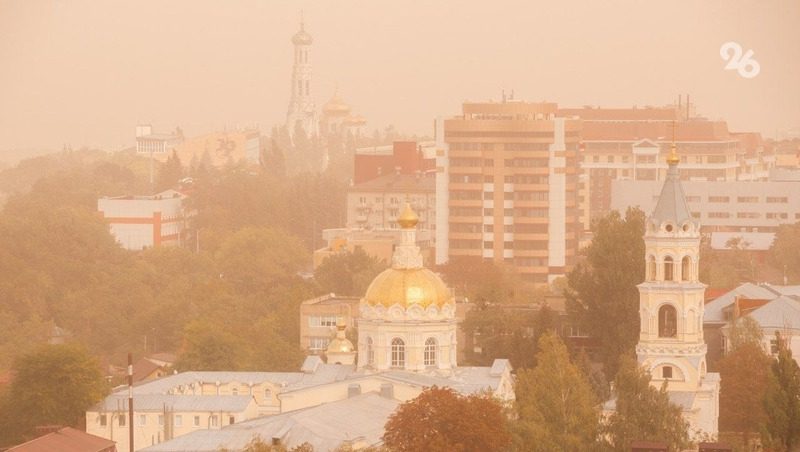 Пылевая буря ожидается в восточной части Ставропольского края