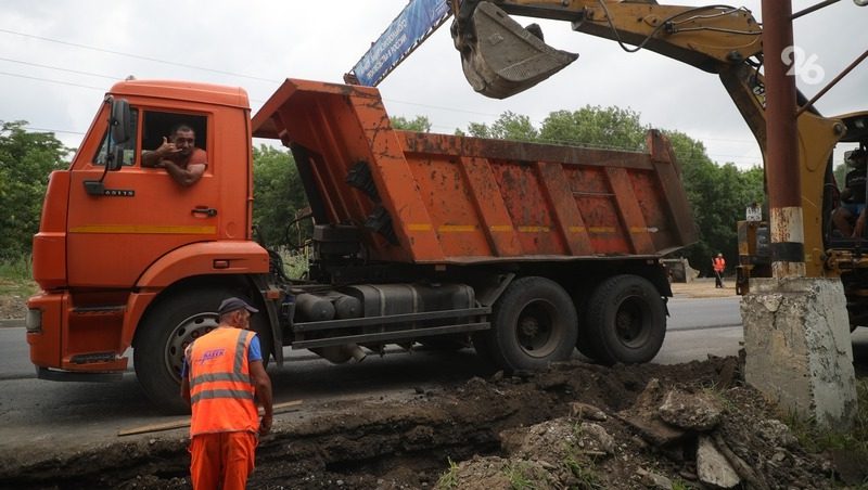 Ремонт моста в Труновском округе завершат осенью