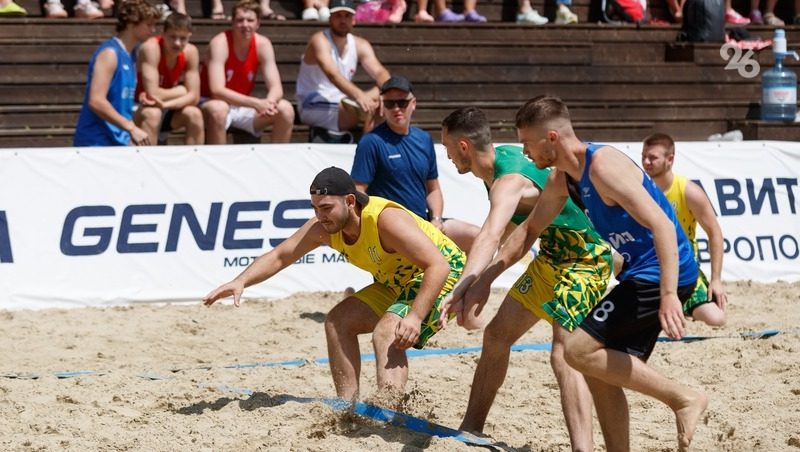 Ставропольский «Виктор» остался без наград чемпионата страны по пляжному гандболу