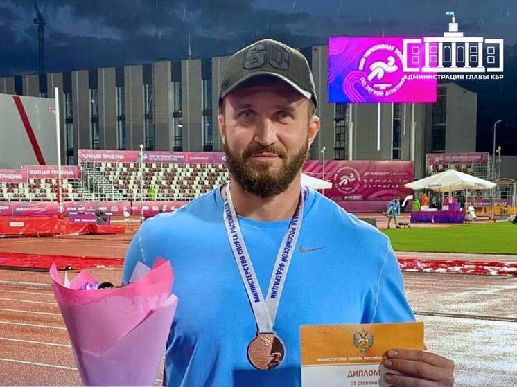 Уроженец Кабардино-Балкарии стал призером Чемпионата России по легкой атлетике