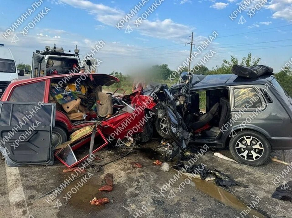 Во встречной аварии погибли четыре человека в Дагестане0