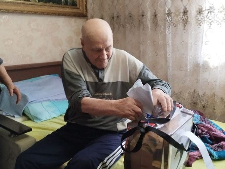 100-летний ветеран ВОВ из Ессентуков проголосовал на выборах губернатора