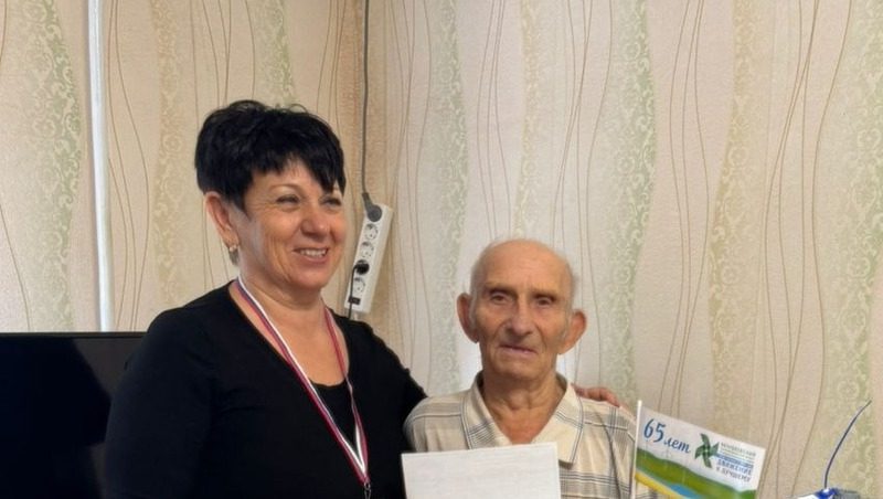 99-летний ветеран проголосовал на губернаторских выборах на Ставрополье