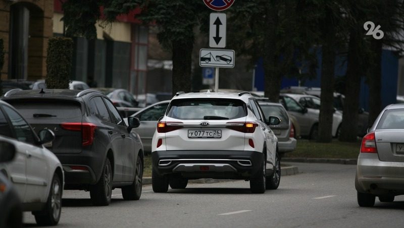 Более 130 тыс. кв. м разметки нанесли на дороги Ставрополя с начала 2024 года