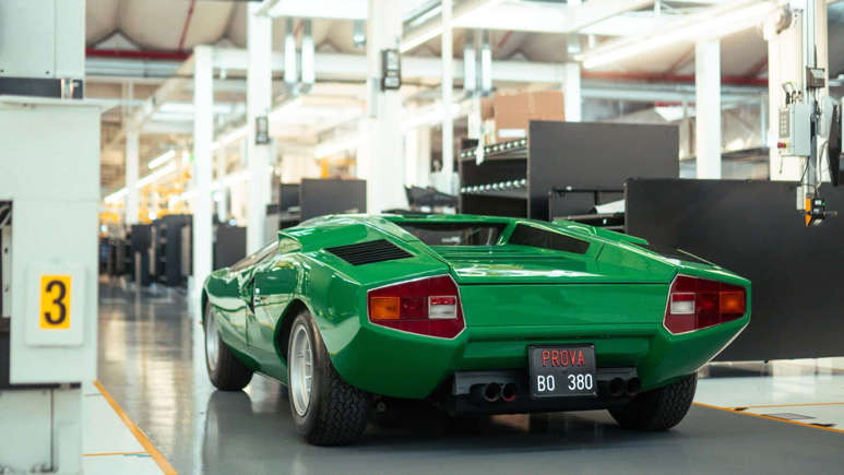 Vor 50 Jahren lief der erste Lamborghini Countach vom Band