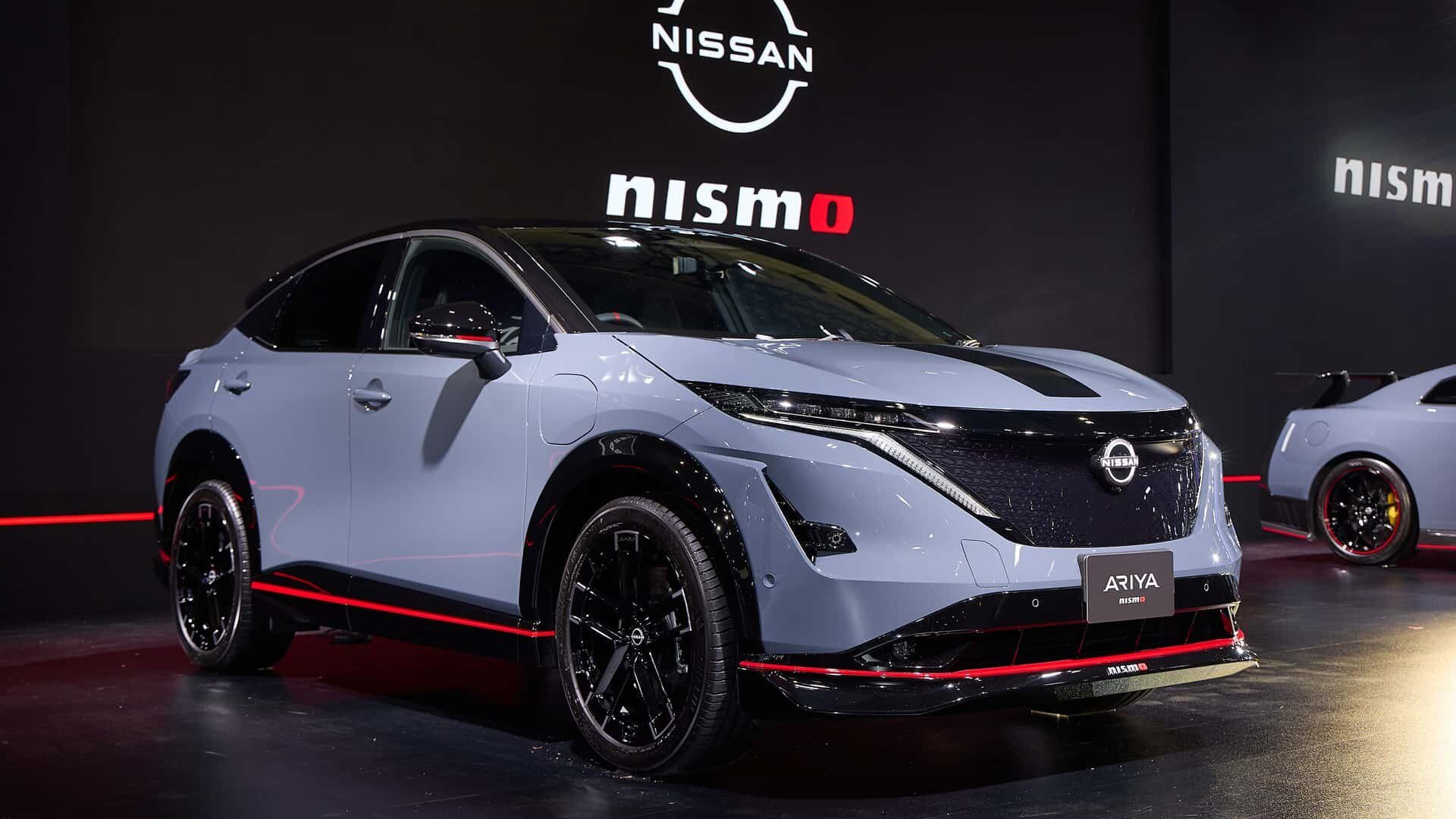 Nissan представил NISMO-вариант электрокроссовера Ariya