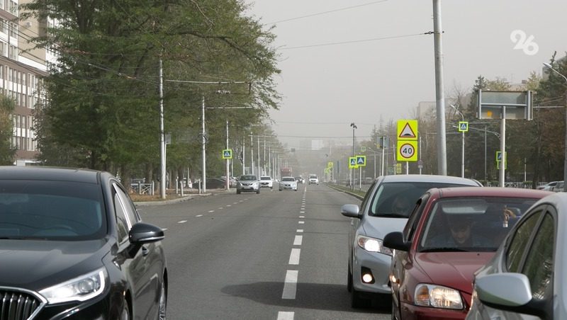 Пылевая буря вторые сутки накрывает Ставрополье