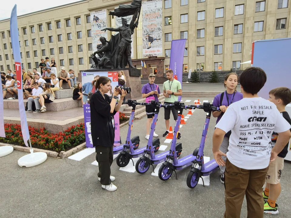 Ставрополь стал одним из самых катающихся на самокатах МТС Юрент городов0