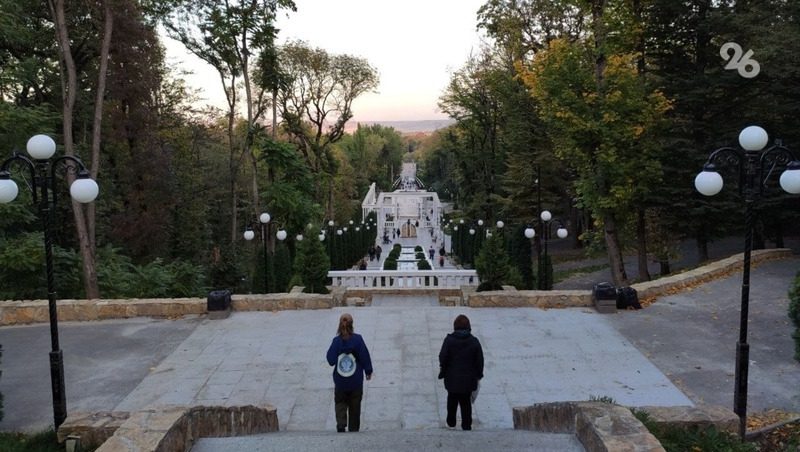 В курортном парке Железноводска установили эколавочки