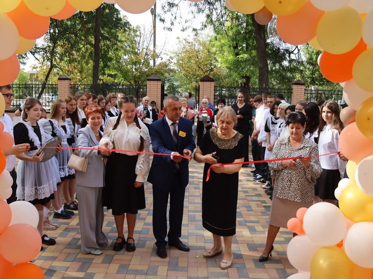 В Советском округе Ставрополья капитально отремонтировали школу