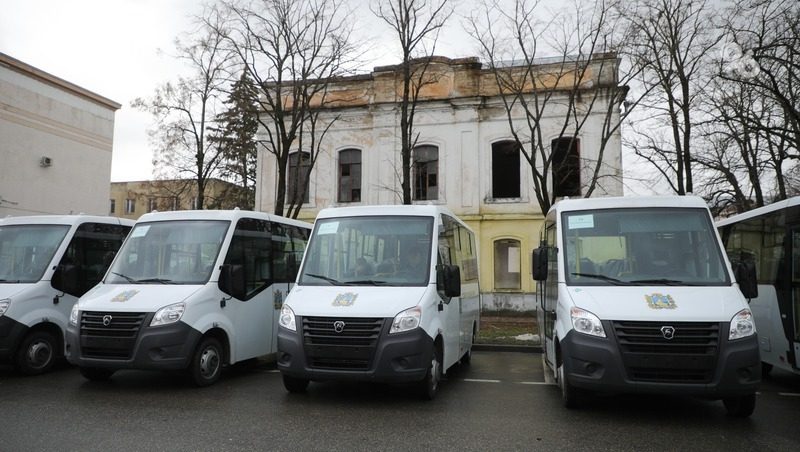 В Степновском округе простаивали пять автобусов, предназначенных для перевозок