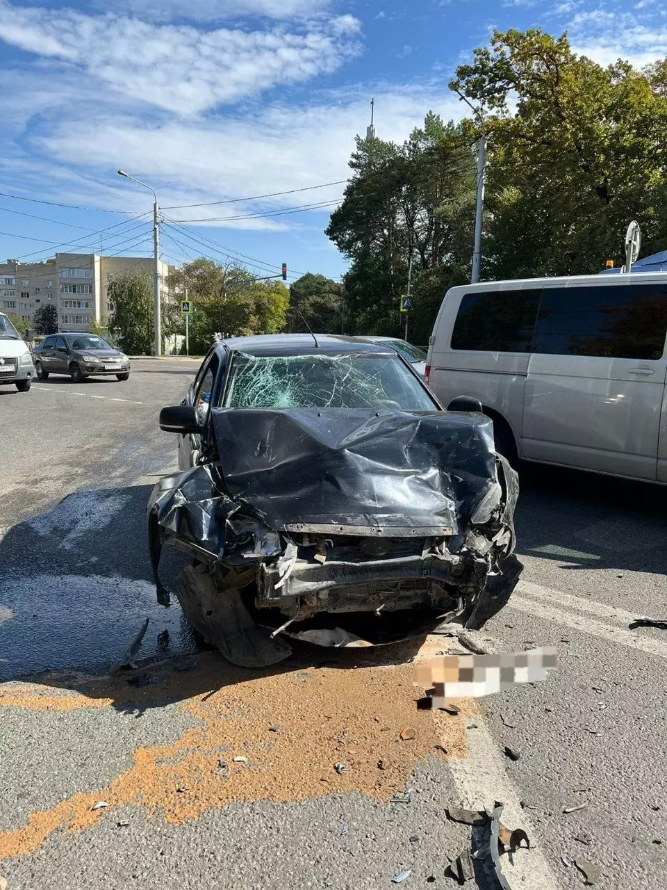 Водитель-новичок спровоцировал ДТП в Ставрополе. Пострадали мать с ребенком2