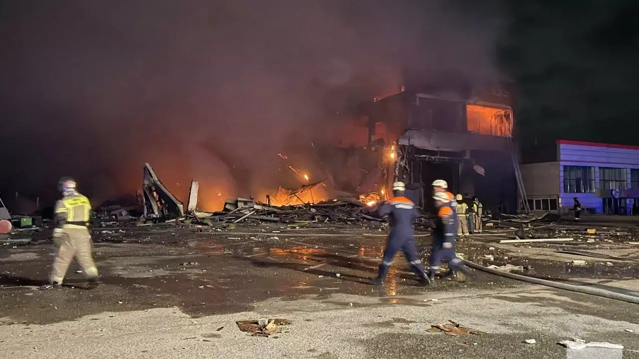 Взрыв на заправке в Дагестане. Главное10