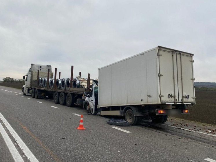 На Ставрополье погиб водитель грузовика