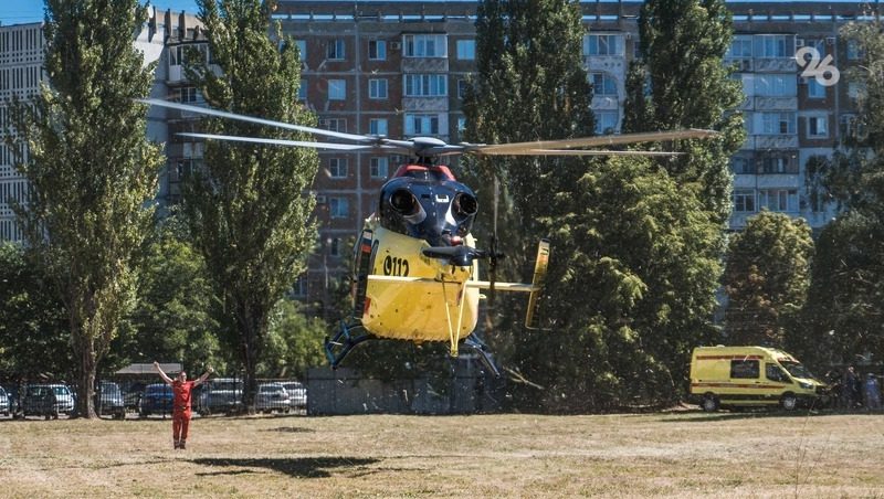 Парковку для вертолётов санавиации планируют построить в Будённовске