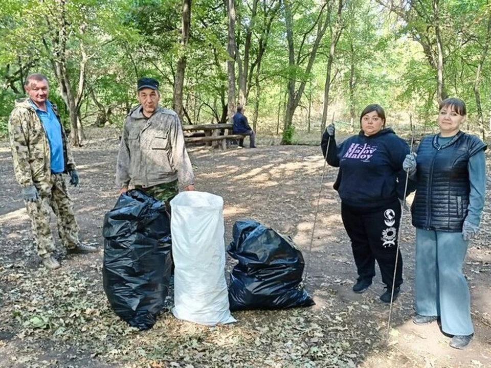 Почти 1,5 тонн мусора убрали с территорий памятников и заказников на Ставрополье0