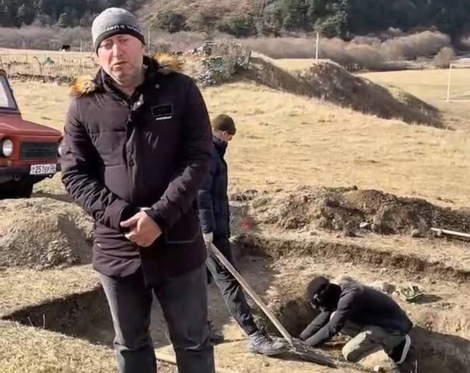 Древние катакомбы нашли в горной местности Ингушетии0