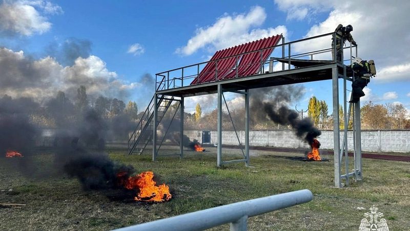 Учения для сотрудников МЧС прошли в Лермонтове