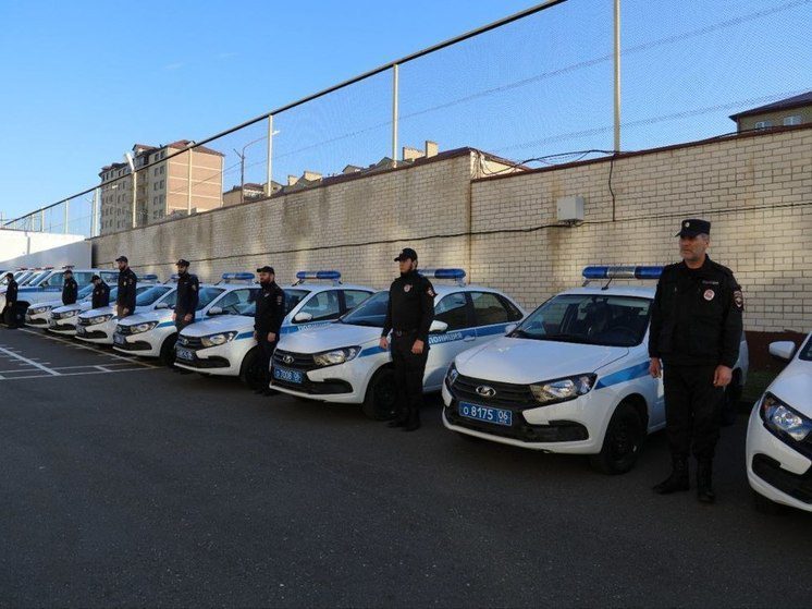 В Ингушетии обновили полицейский автопарк