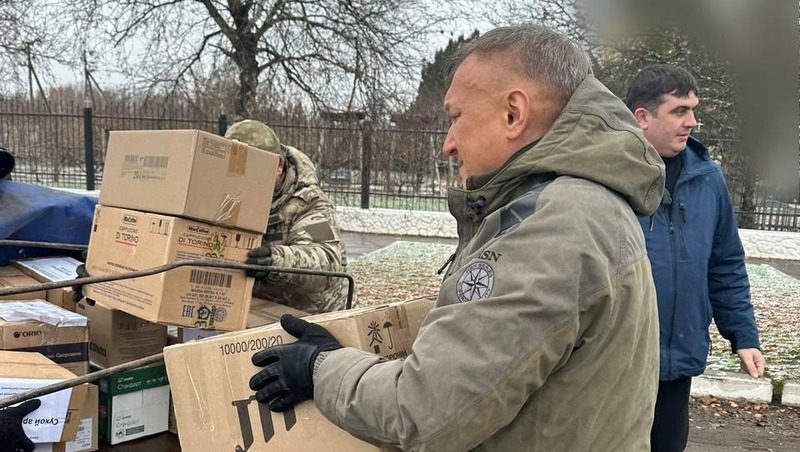 Генераторы, пилы и радиостанции доставили в зону СВО из Георгиевского округа