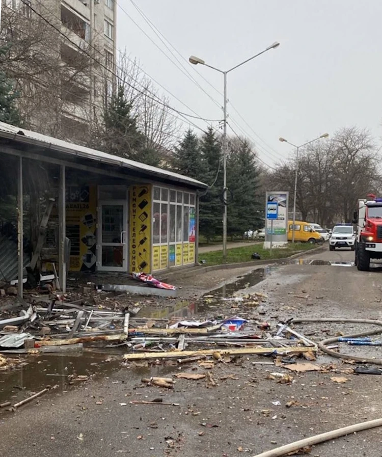 Магазин пиротехники взорвался в Минеральных Водах1