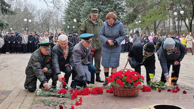 Память героев страны почтили на Ставрополье