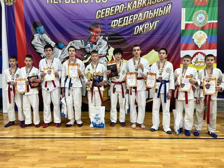 Ставропольцы выиграли медали чемпионата СКФО по рукопашному бою