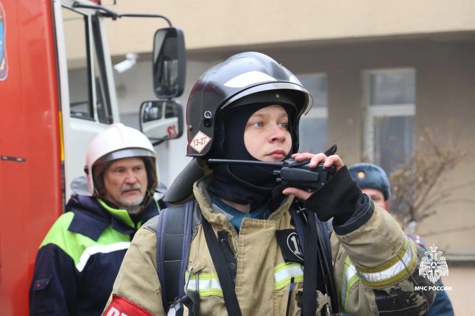 Ставропольские сотрудники МЧС провели учения по тушению пожара0