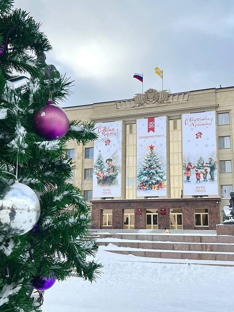 В Ставрополе на площади Ленина покажут новогоднее обращение Президента