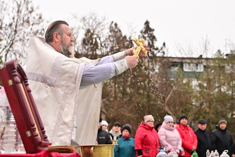 В Буденновске состоялся Чин великого освящения воды  Ставрополь (Кавказ)1